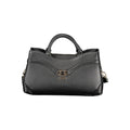 Guess Jeans Schwarze Damen-Handtasche aus Polyurethan