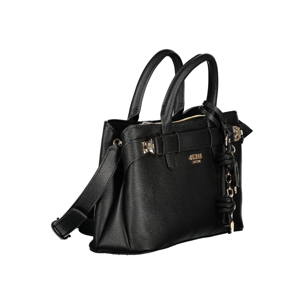 Guess Jeans Handtasche aus Nero-Polyurethan für Damen