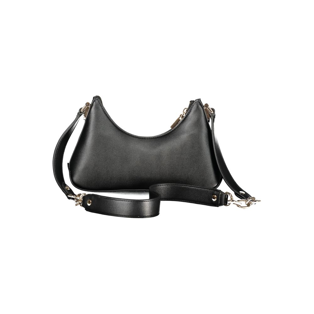 Guess Jeans Schwarze Handtasche aus Polyethylen