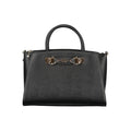 Guess Jeans Schwarze Damen-Handtasche aus Polyurethan