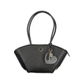 Guess Jeans Schwarze Damen-Handtasche aus Polyurethan