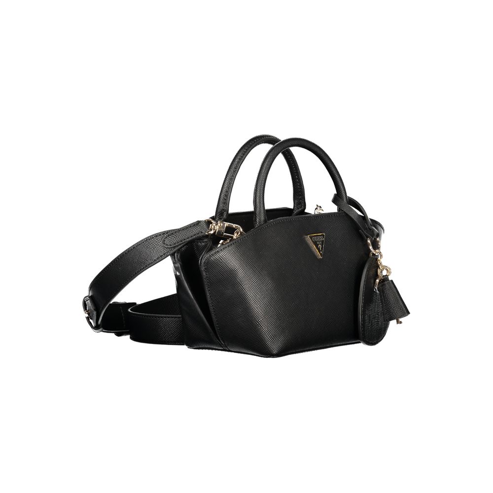 Guess Jeans Braune Handtasche aus Polyethylen