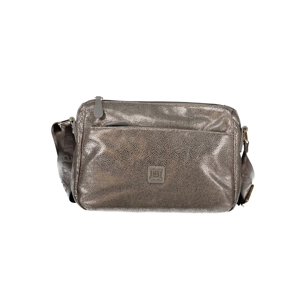 Laura Biagiotti Grau Polyester Handtasche