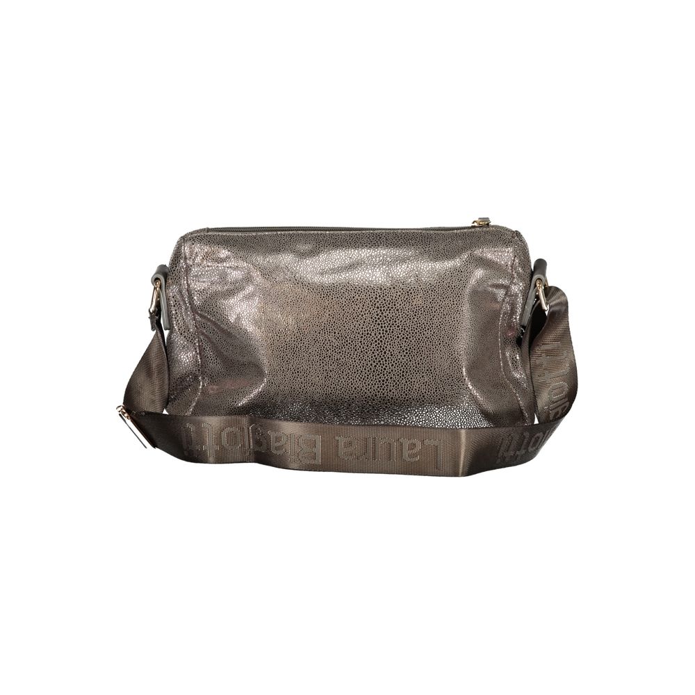 Laura Biagiotti Grau Polyester Handtasche