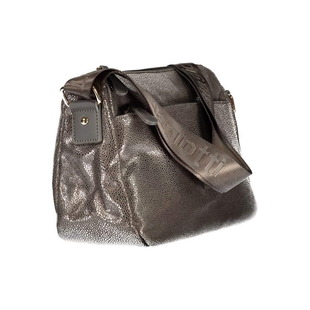 Laura Biagiotti Grau Polyester Handtasche