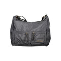 Laura Biagiotti Schwarze Damen-Handtasche aus Polyester