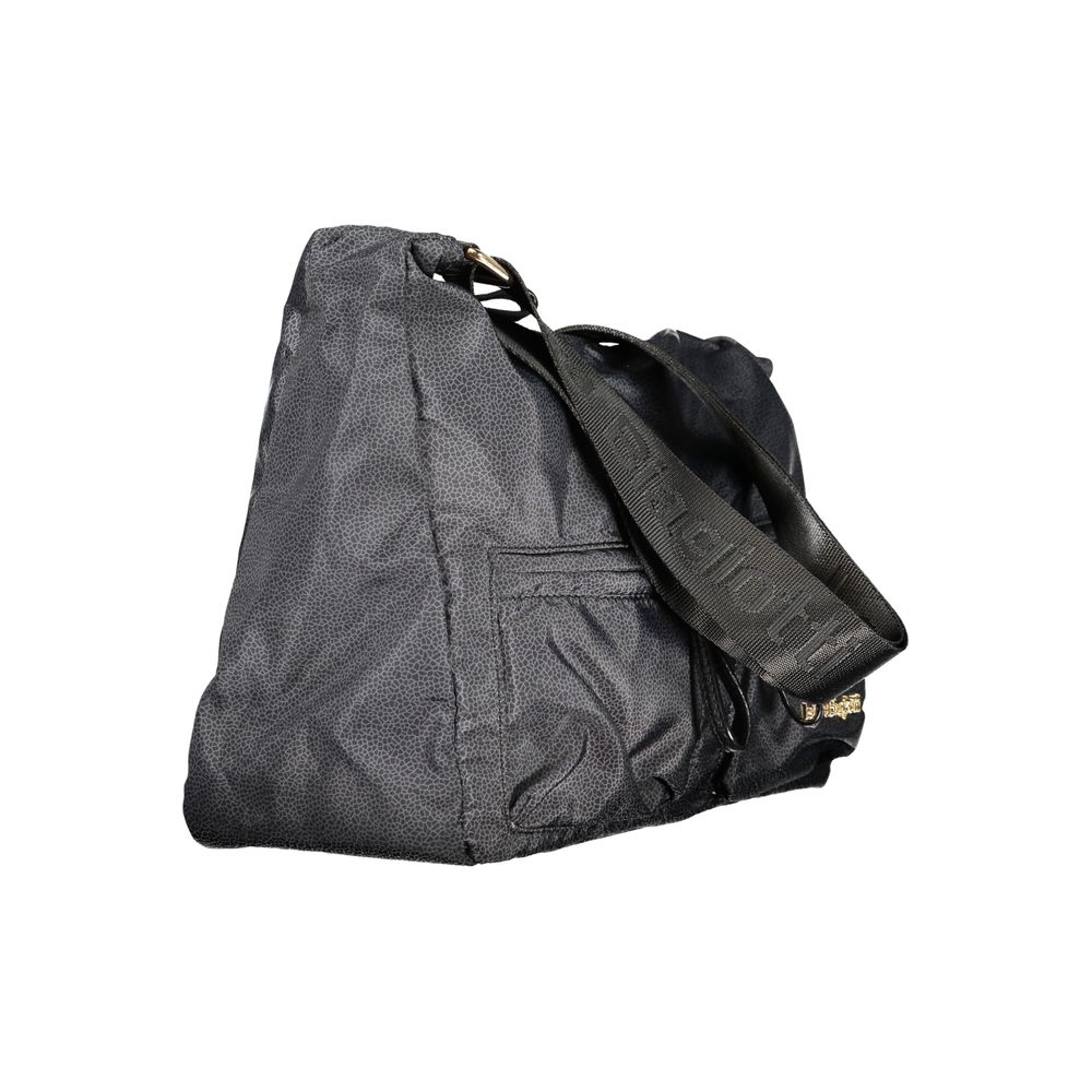 Laura Biagiotti Schwarze Damen-Handtasche aus Polyester
