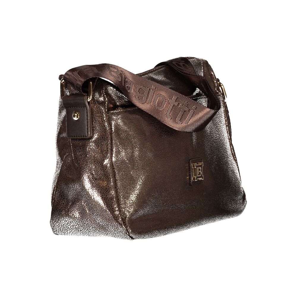 Laura Biagiotti Bronze Polyester Handtasche
