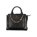 Laura Biagiotti Schwarze PVC-Handtasche