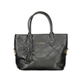 Laura Biagiotti Schwarze PVC-Handtasche