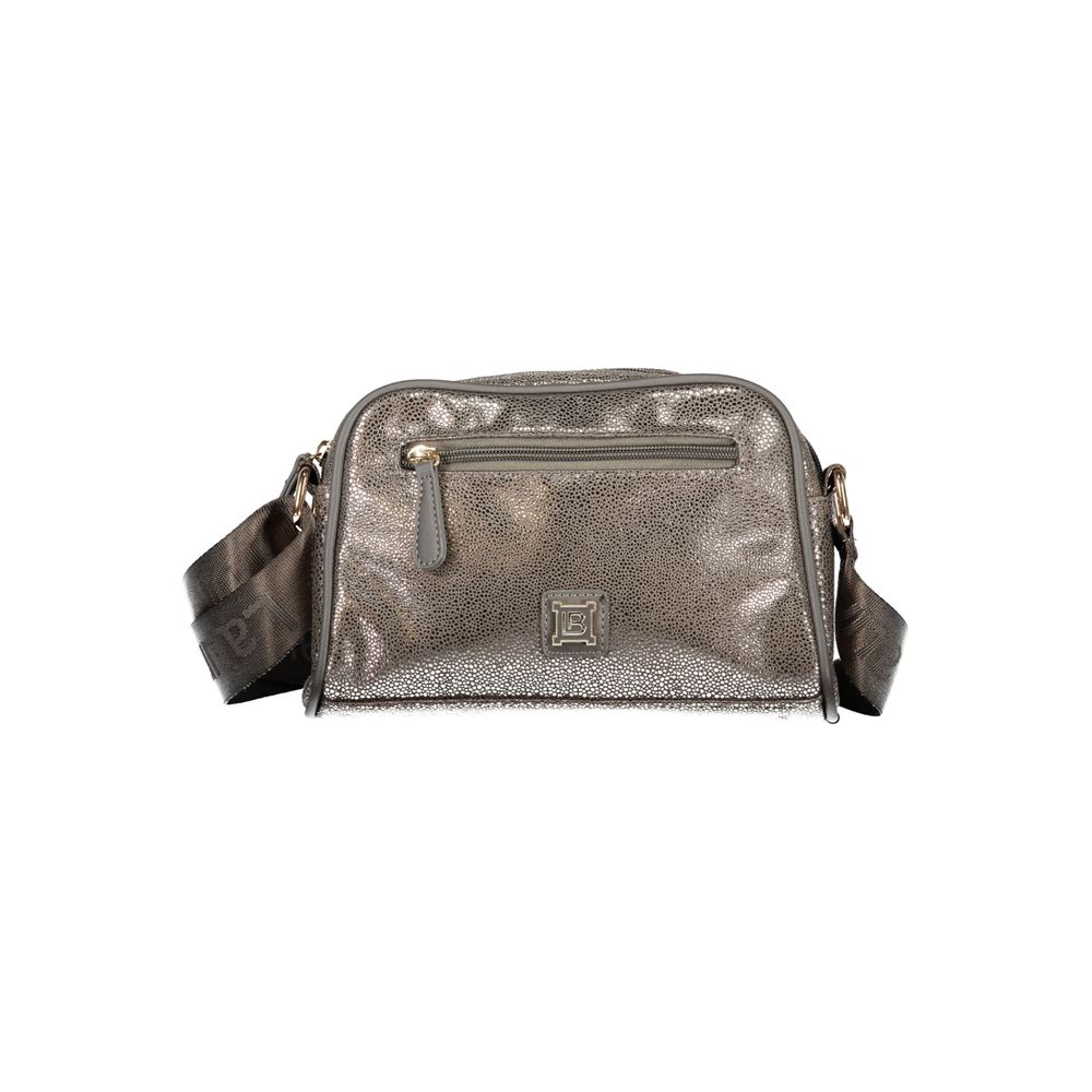 Laura Biagiotti Graue Polyester-Handtasche