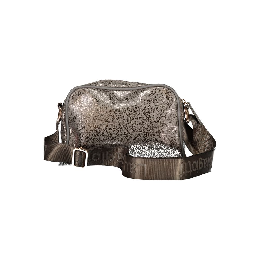 Laura Biagiotti Graue Polyester-Handtasche