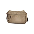 Laura Biagiotti Beigefarbene Polyester-Handtasche