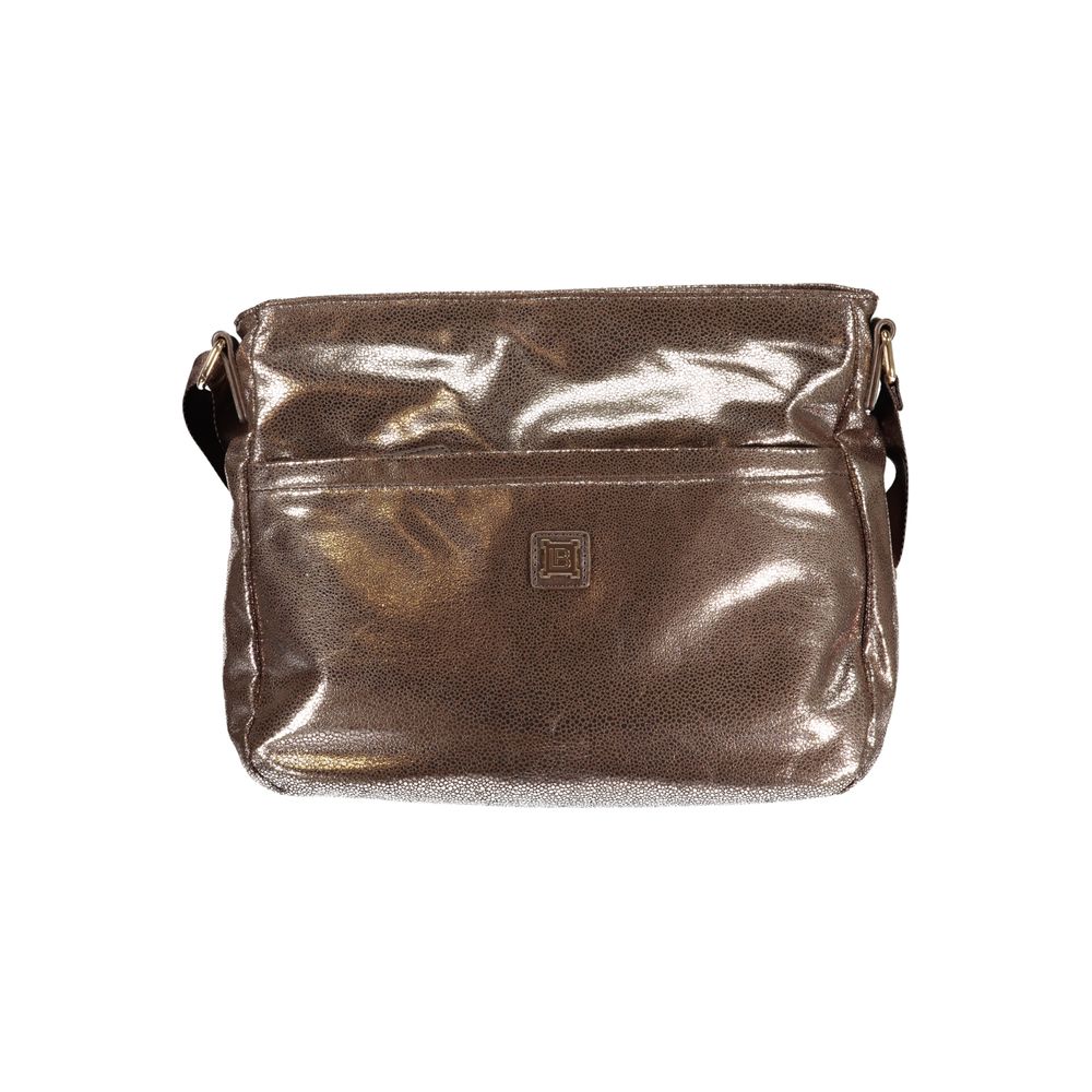 Laura Biagiotti Bronze Polyester Handtasche