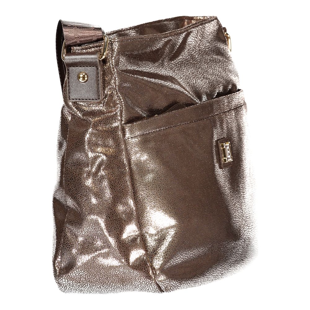 Laura Biagiotti Bronze Polyester Handtasche