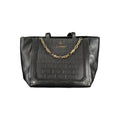Laura Biagiotti Schwarze PVC-Handtasche
