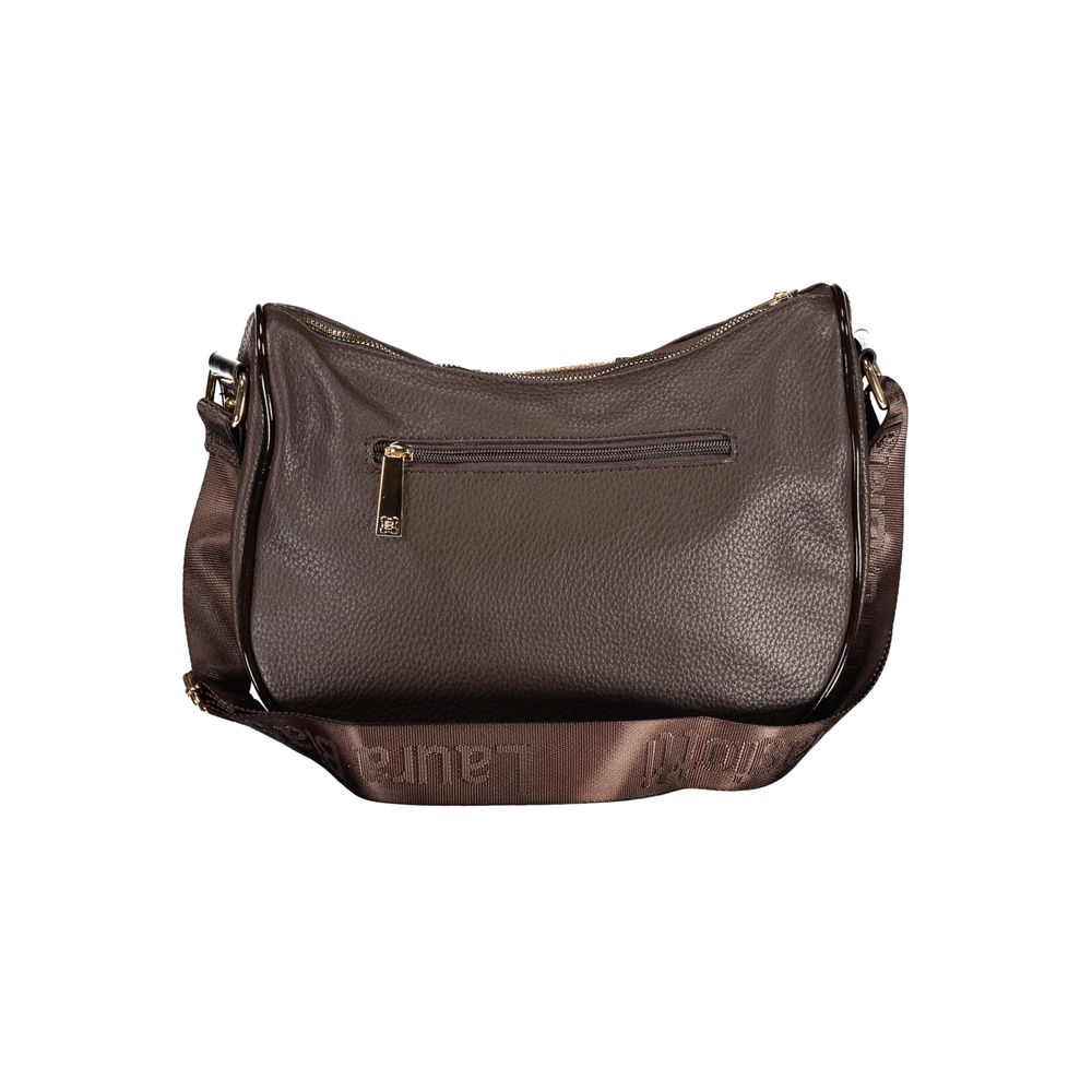 Laura Biagiotti Handtasche aus PVC in Braun