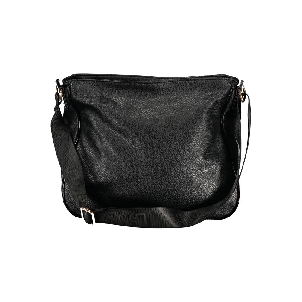 Laura Biagiotti Handtasche aus schwarzem PVC