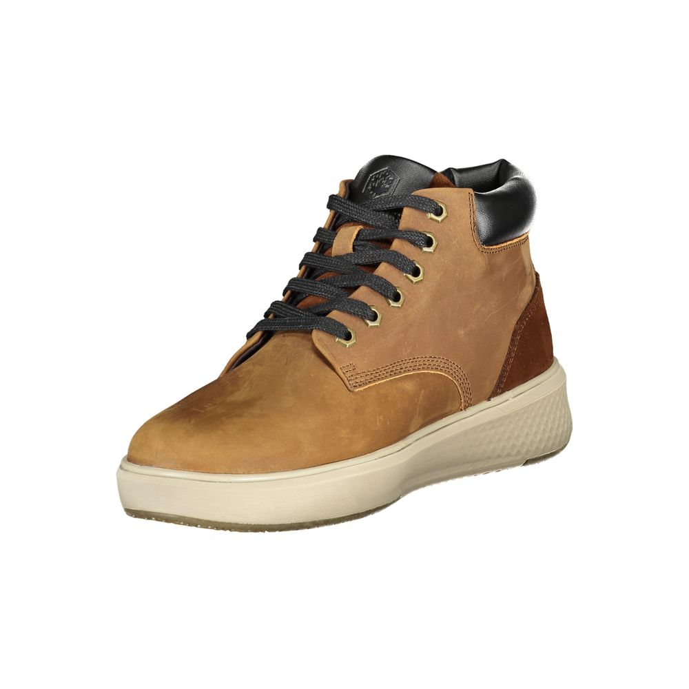 Lumberjack Brauner Polyester-Stiefelette