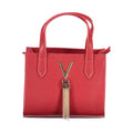 Mario Valentino Rote Damen-Handtasche aus Polyurethan