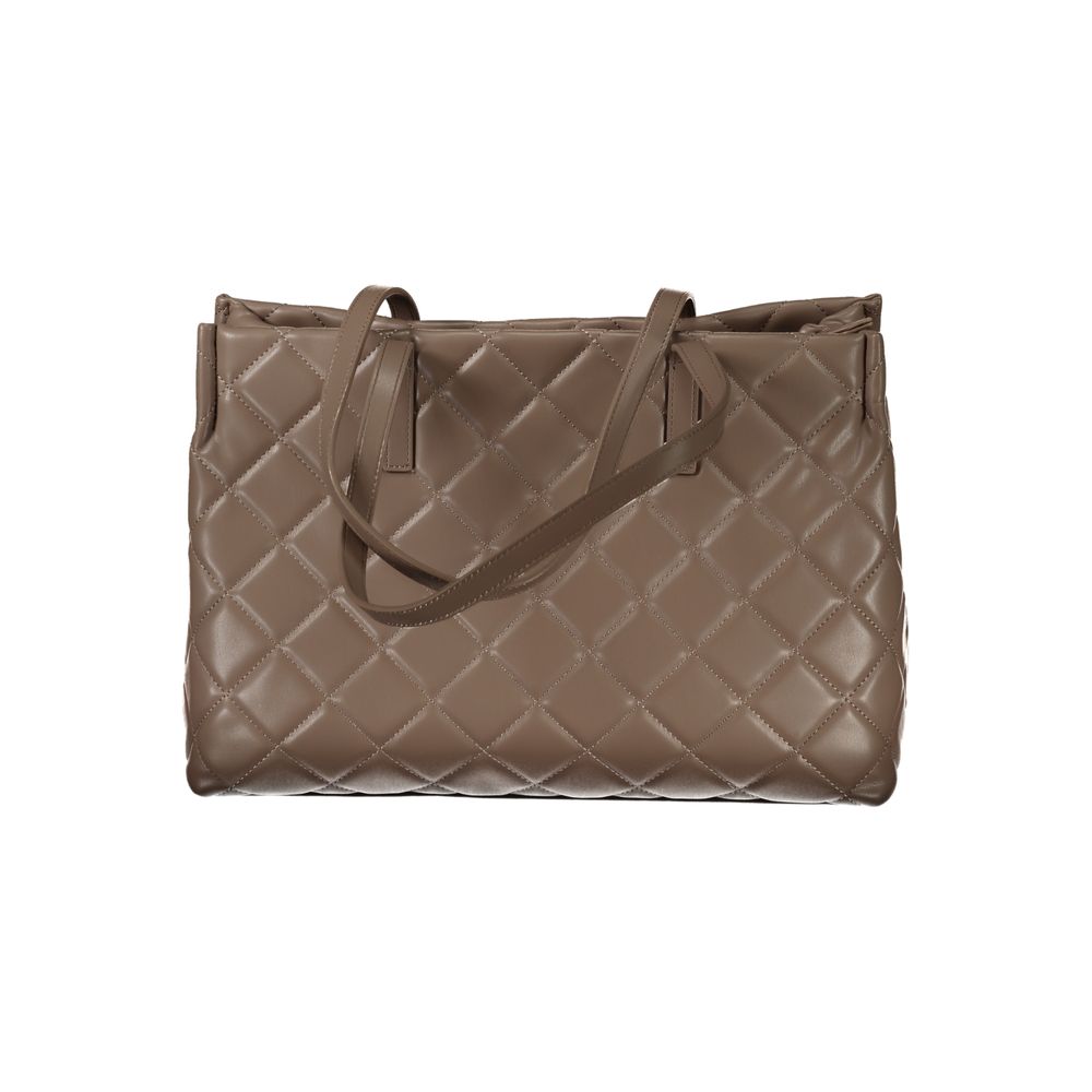 Mario Valentino Handtasche aus braunem Polyethylen