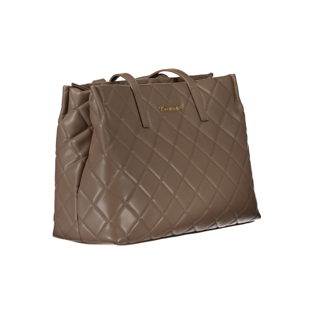 Mario Valentino Handtasche aus braunem Polyethylen