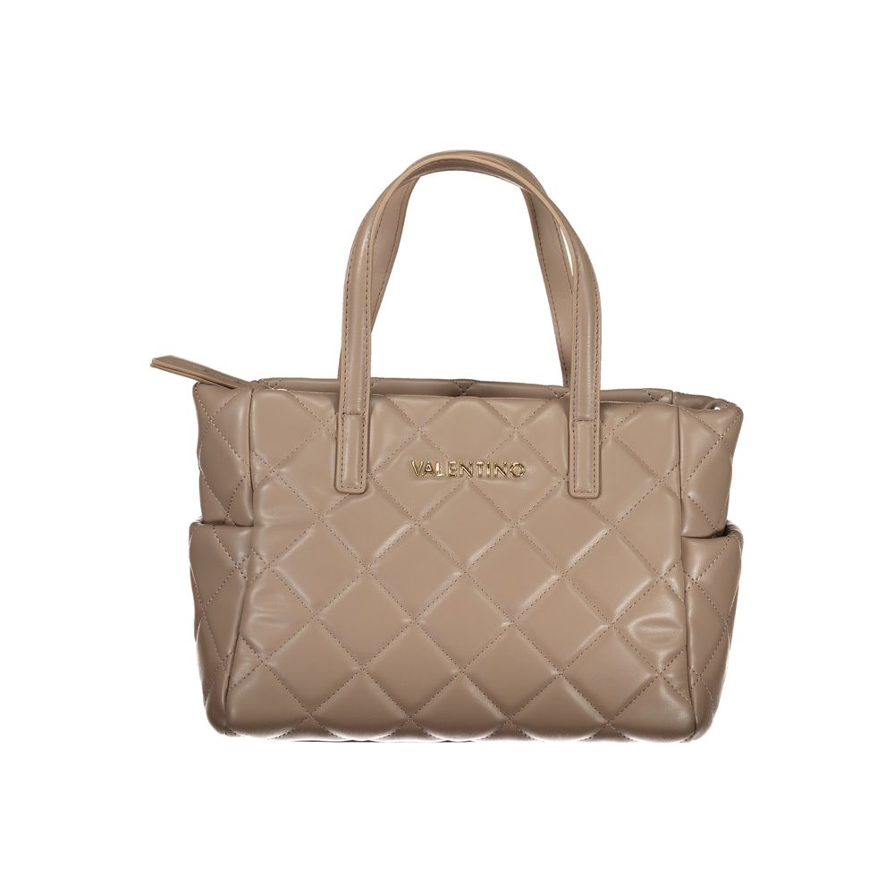 Mario Valentino Braune Handtasche aus Polyethylen