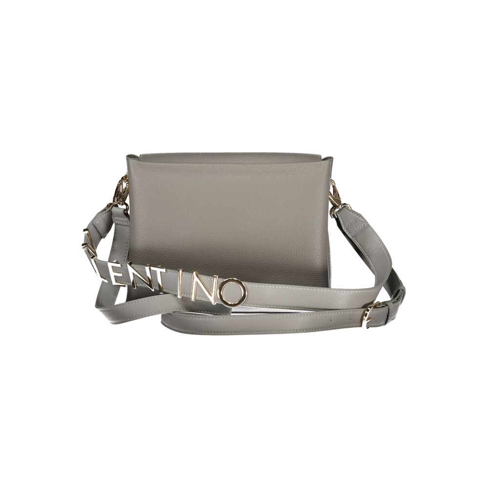 Mario Valentino Handtasche Damen aus grauem Polyurethan