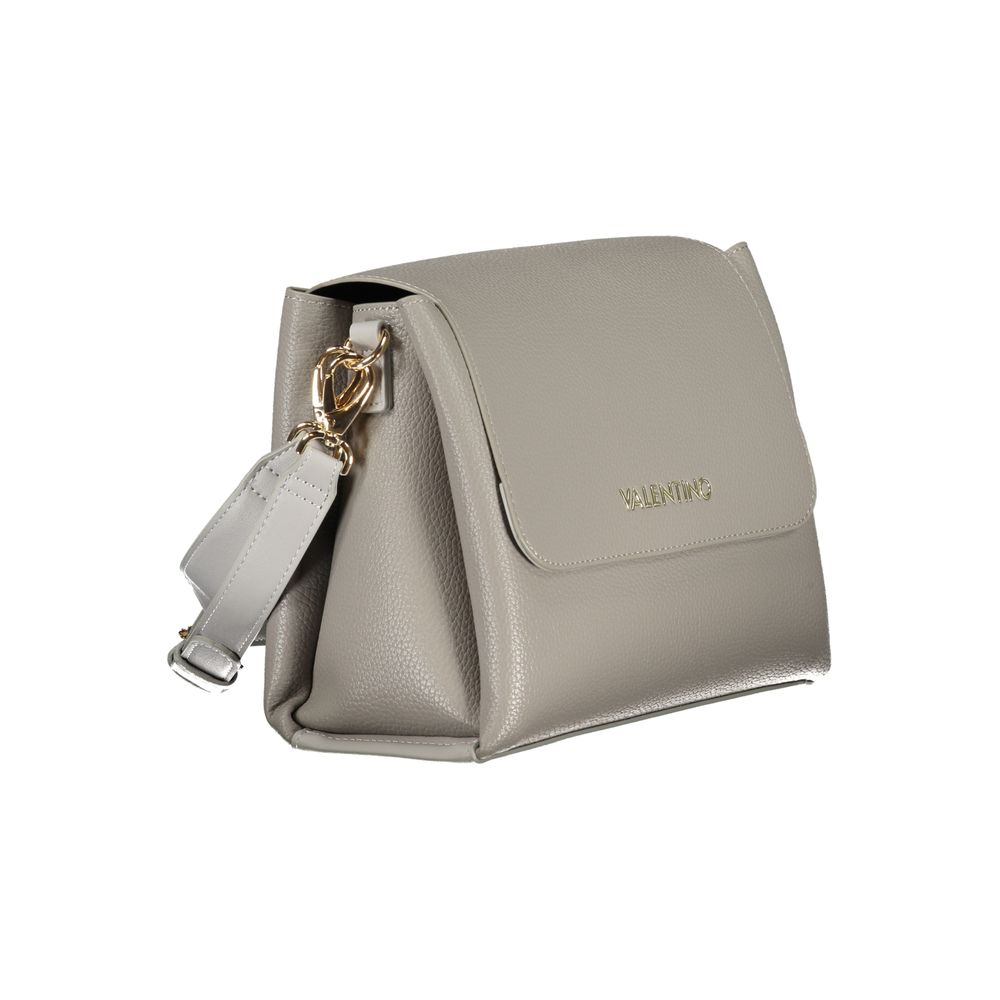 Mario Valentino Handtasche Damen aus grauem Polyurethan