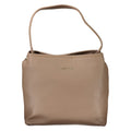 Mario Valentino Braune Polyethylen-Handtasche