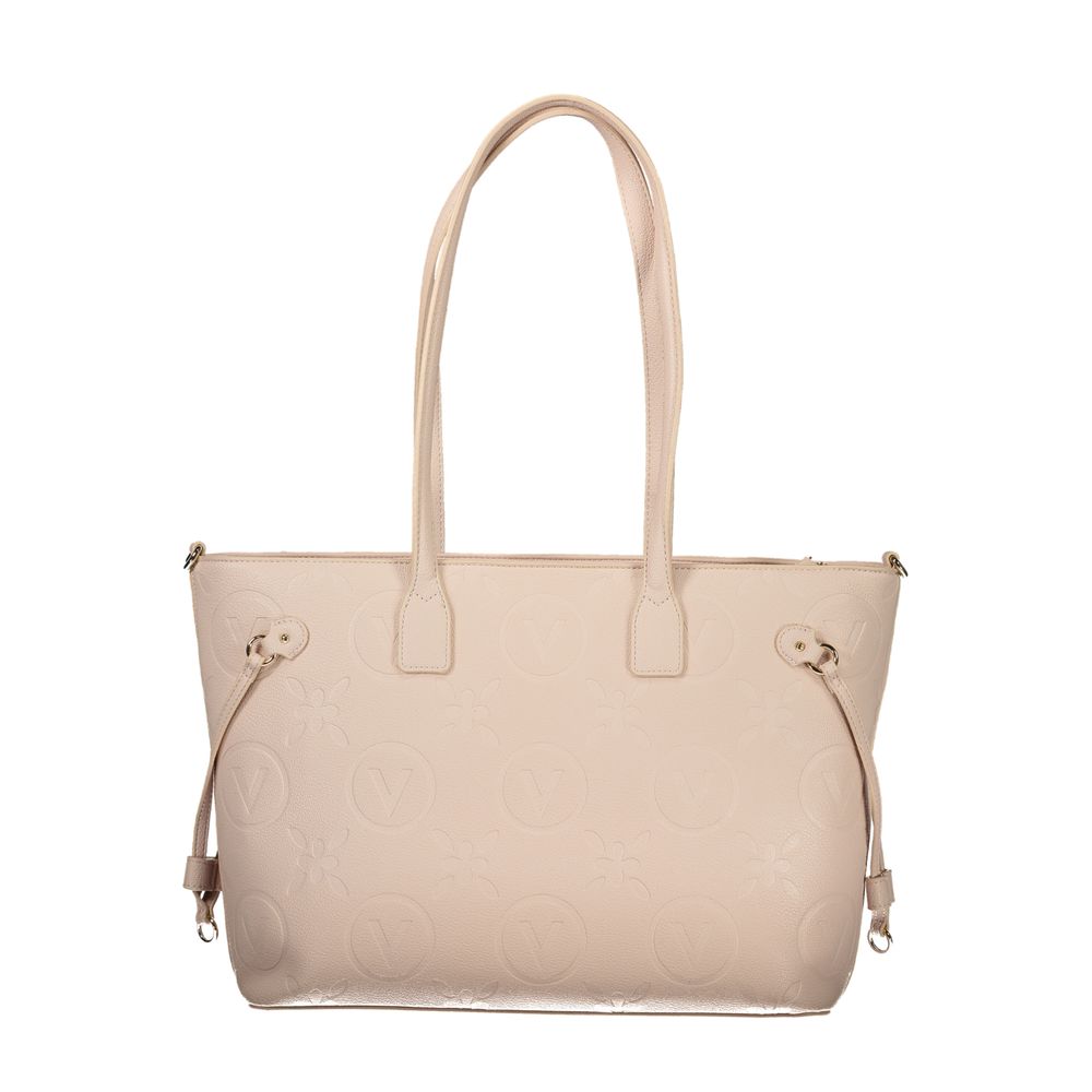 Mario Valentino Rosa Polyurethane Damen Handtasche