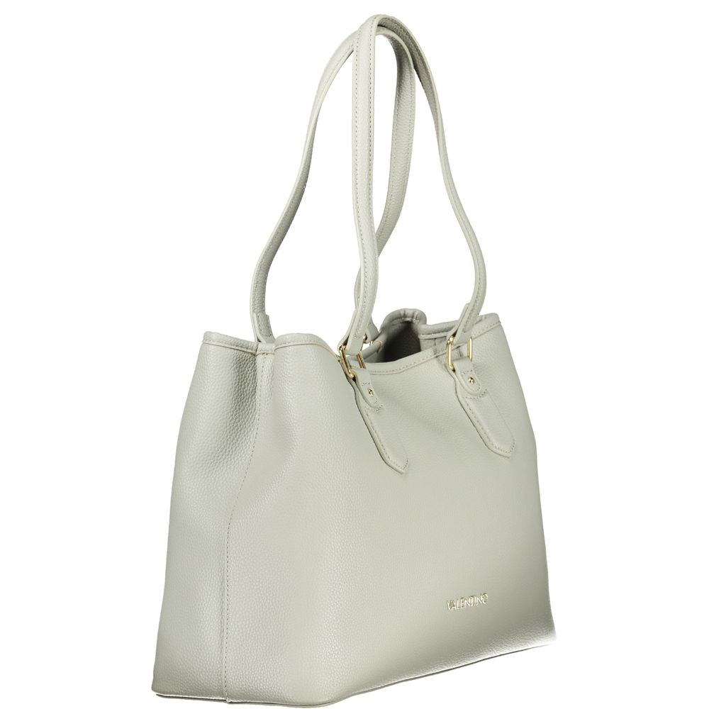 Mario Valentino Handtasche aus grauem Polyethylen