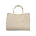 Mario Valentino Damen-Handtasche aus beigem Polyurethan