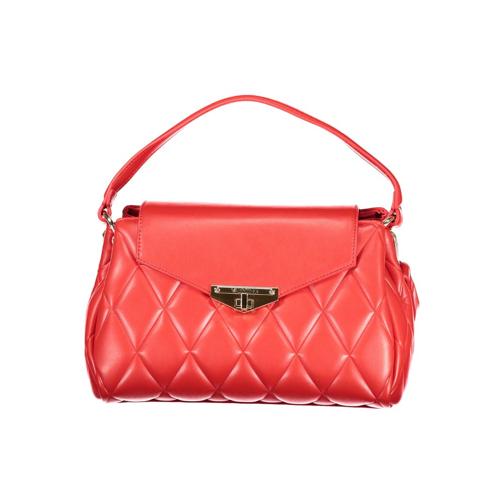 Mario Valentino Damenhandtasche aus rotem Polyurethan