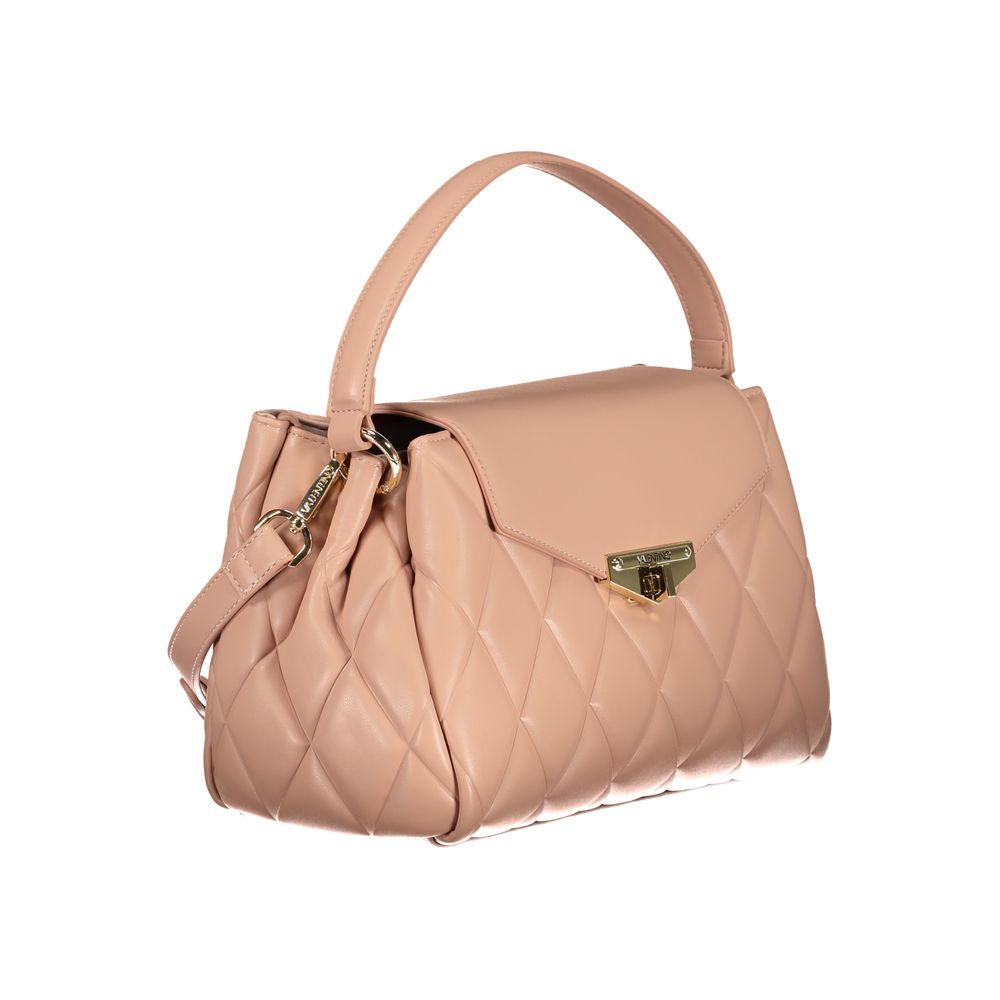 Mario Valentino Rosa Polyurethane Damen Handtasche