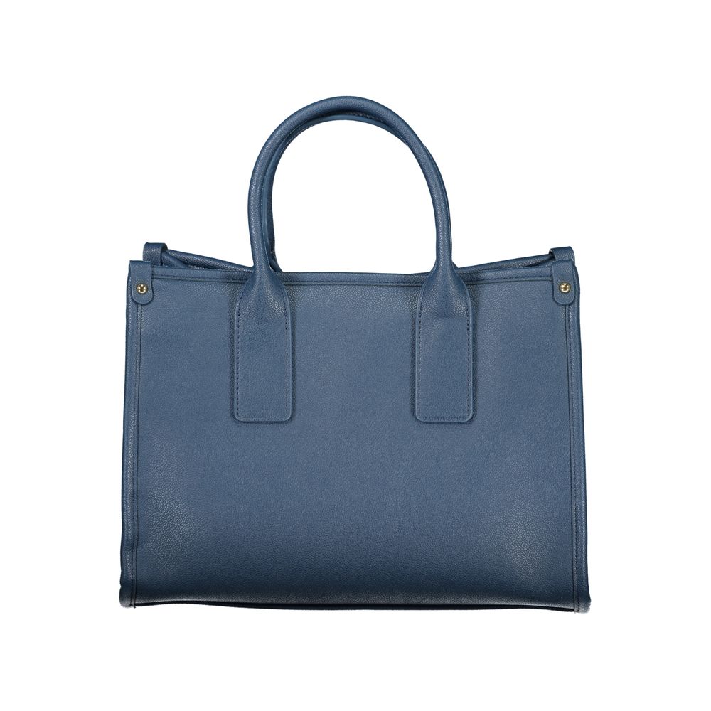 Mario Valentino Handtasche aus blauem Polyethylen