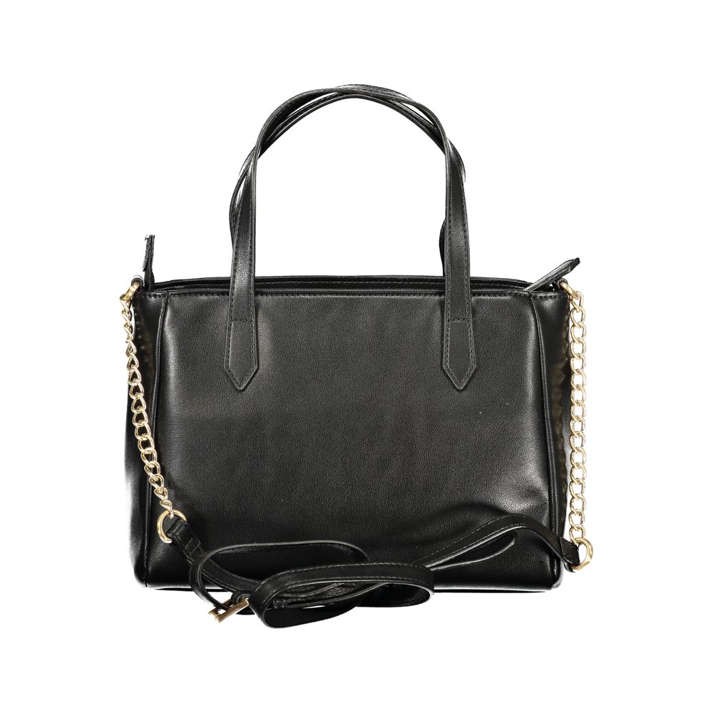 Mario Valentino Schwarze Handtasche aus Polyethylen