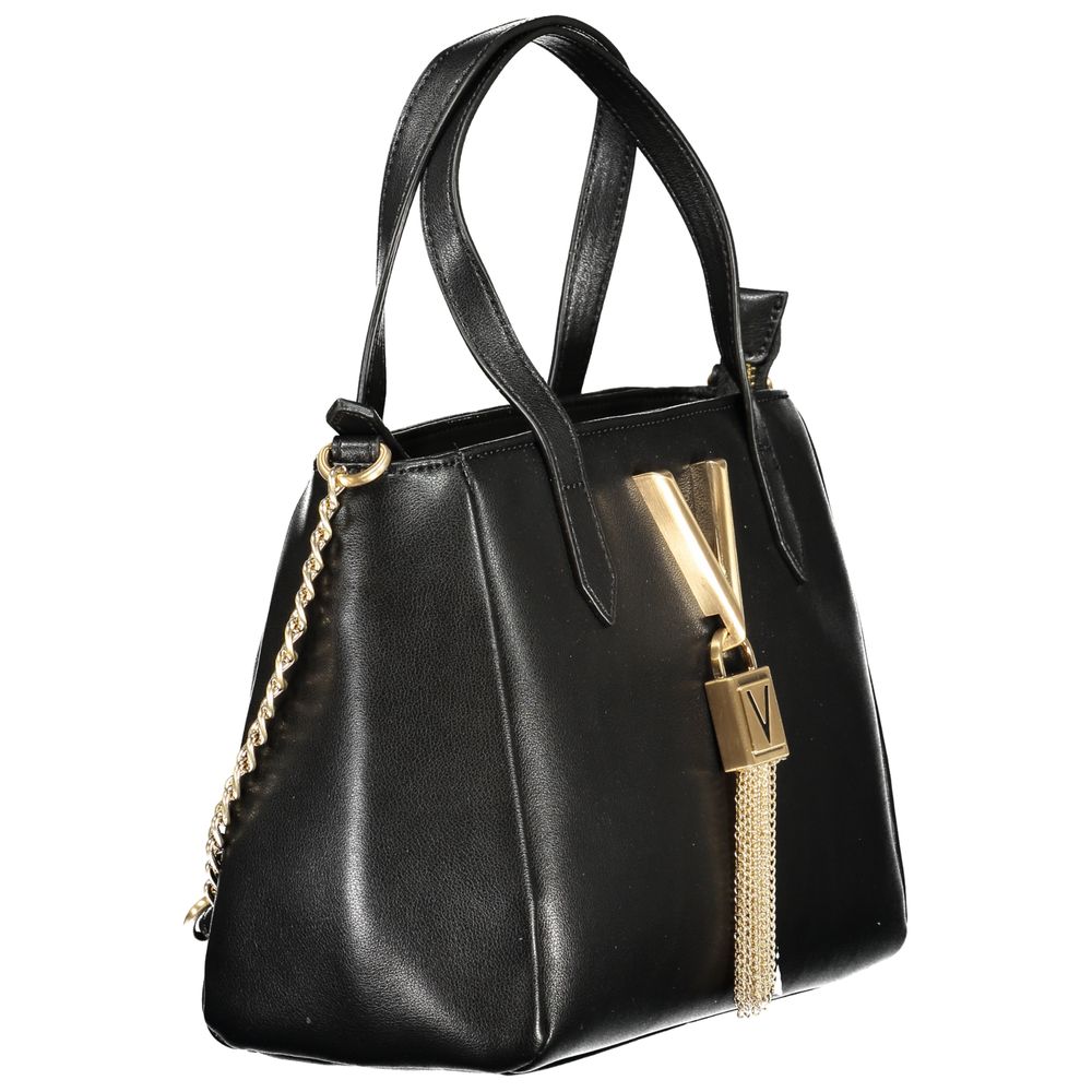 Mario Valentino Schwarze Handtasche aus Polyethylen