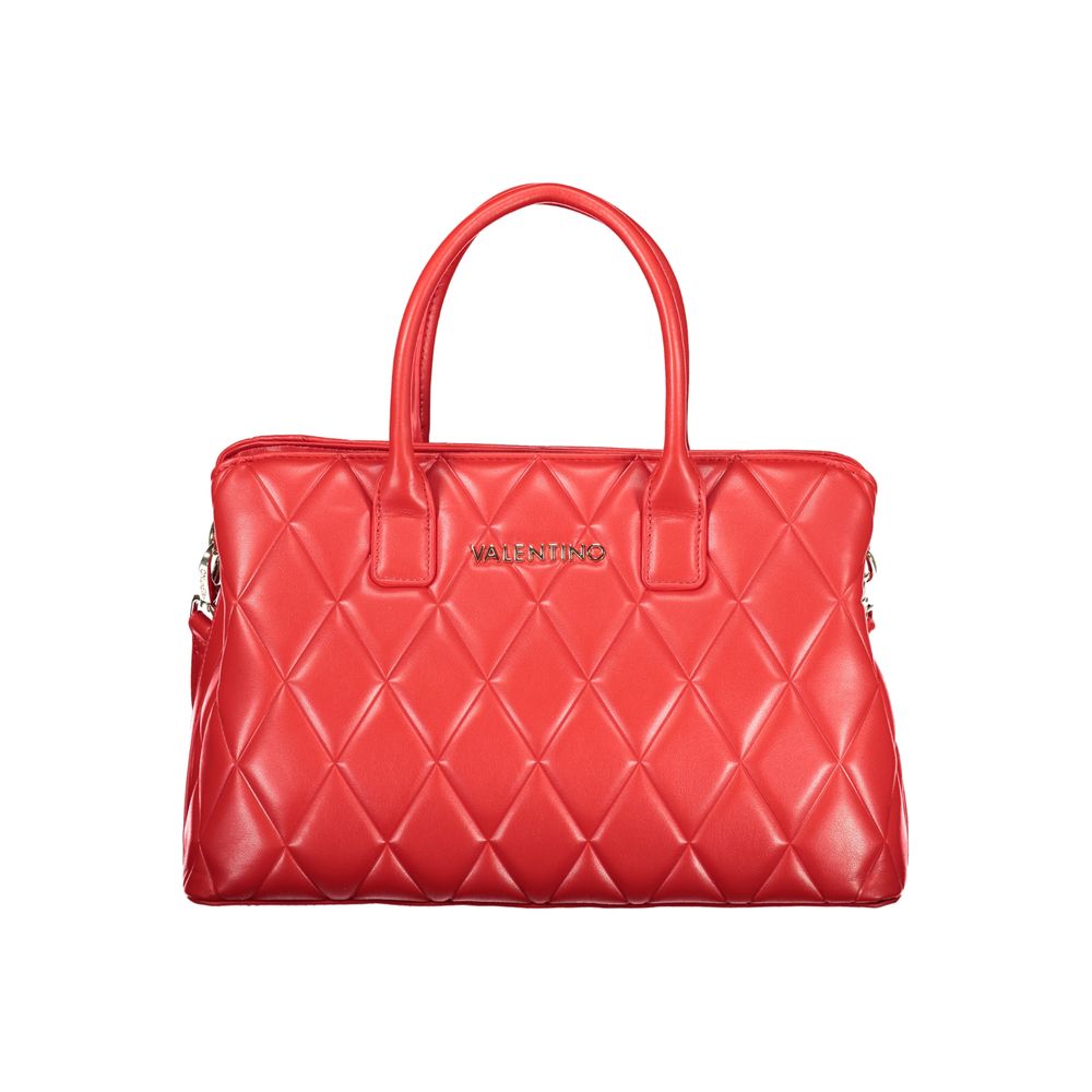 Mario Valentino Damenhandtasche aus rotem Polyurethan