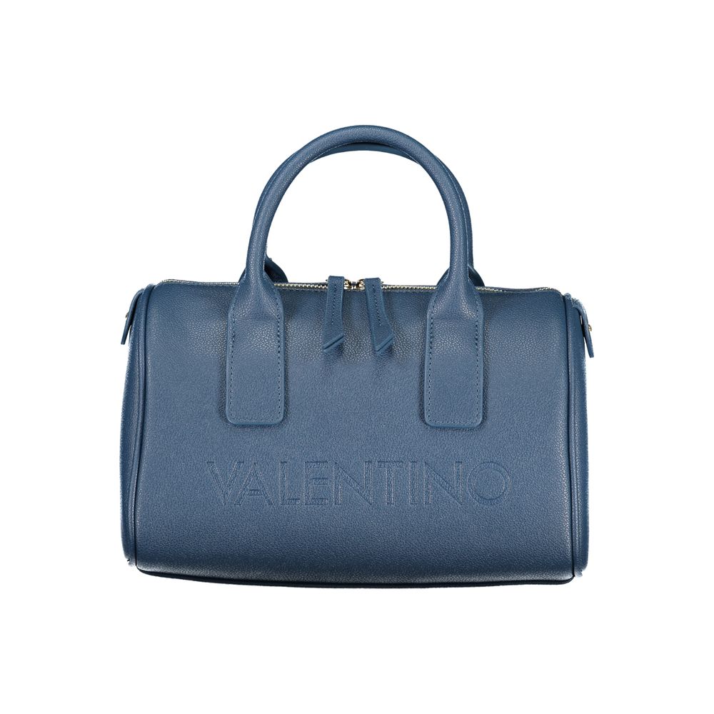 Mario Valentino Blu Polyurethane Damen Handtasche