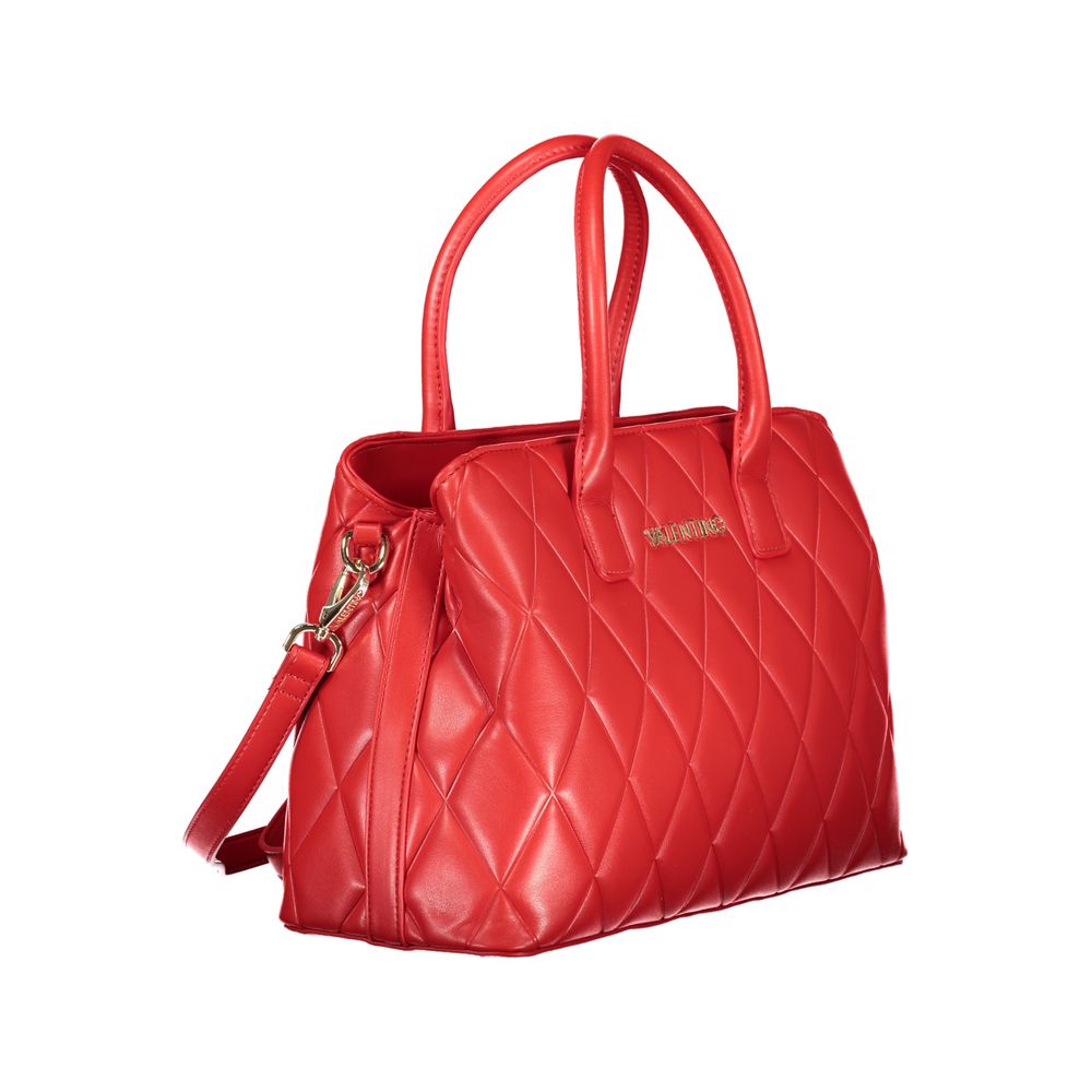 Mario Valentino Damenhandtasche aus rotem Polyurethan