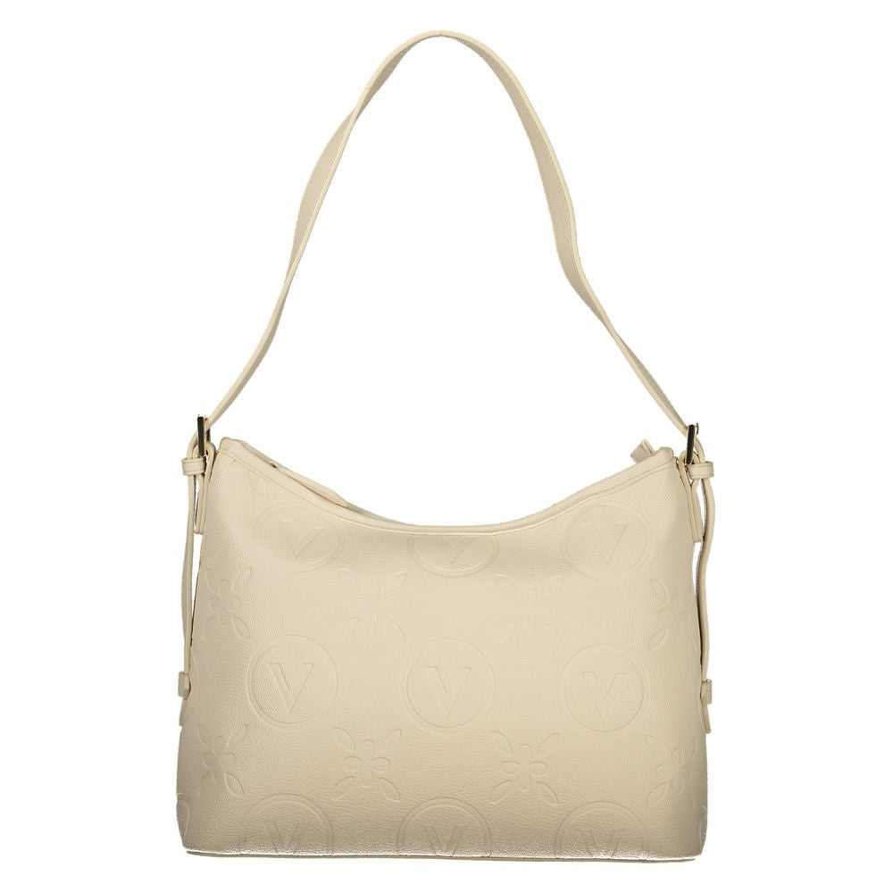 Mario Valentino Damen-Handtasche aus beigem Polyurethan