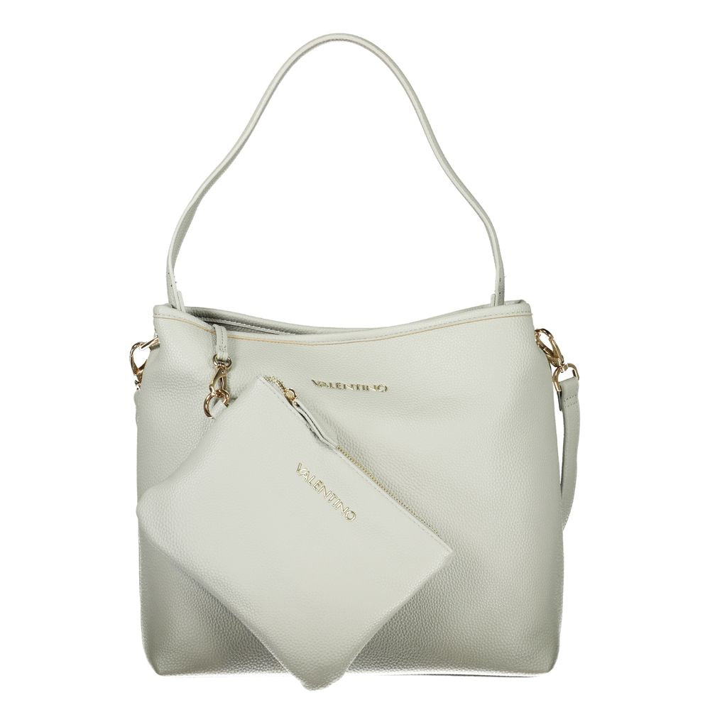 Mario Valentino Grau-Polyethylen-Handtasche