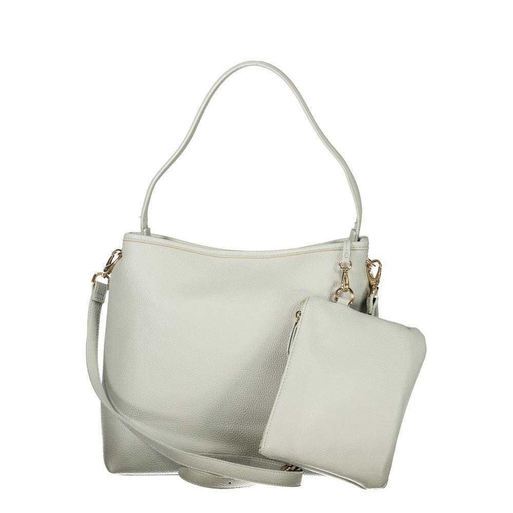 Mario Valentino Grau-Polyethylen-Handtasche