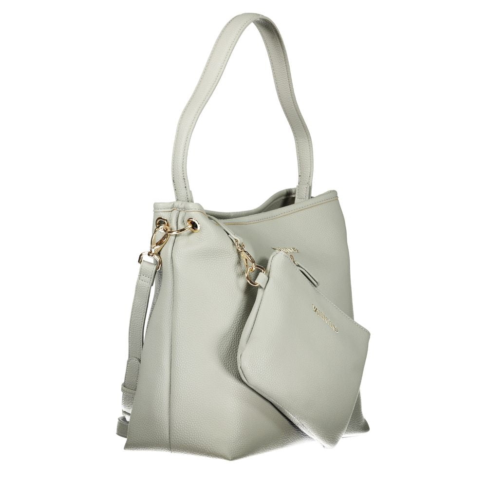 Mario Valentino Grau-Polyethylen-Handtasche