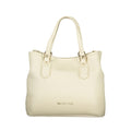 Mario Valentino Damen-Handtasche aus beigem Polyurethan