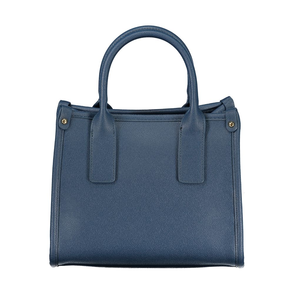 Mario Valentino Handtasche aus blauem Polyethylen
