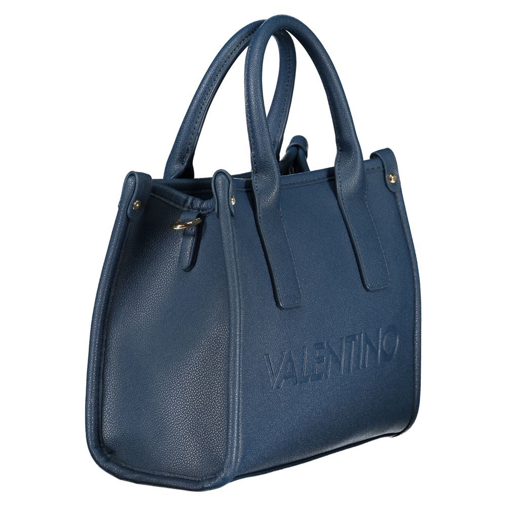 Mario Valentino Handtasche aus blauem Polyethylen