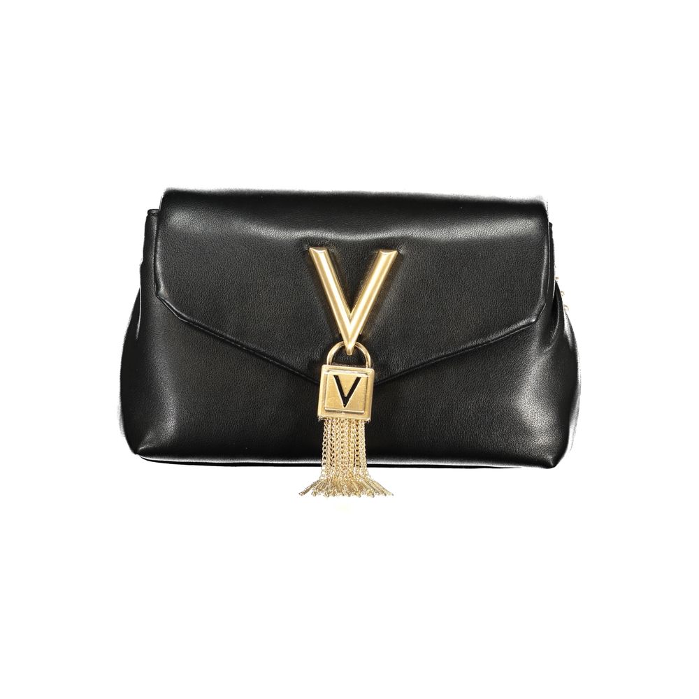 Mario Valentino Schwarze Schultertasche aus Polyurethan für Damen