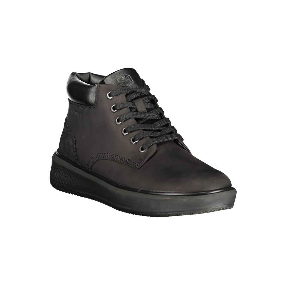 Lumberjack Schwarzer Leder Herren Sneaker